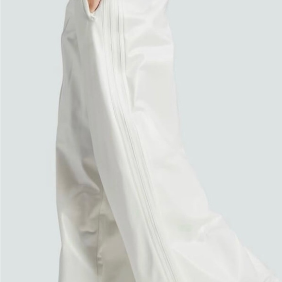 adidas Cream Wide-Leg Pants - Picture 2 of 10